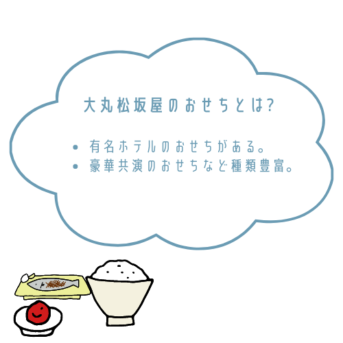 大丸松坂屋のおせちのおせちとは?