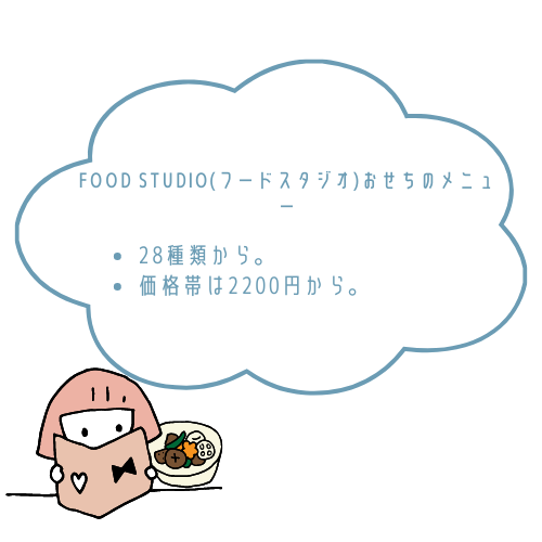 FOOD STUDIO(フードスタジオ)おせちの種類一覧と料金・メニュー内容